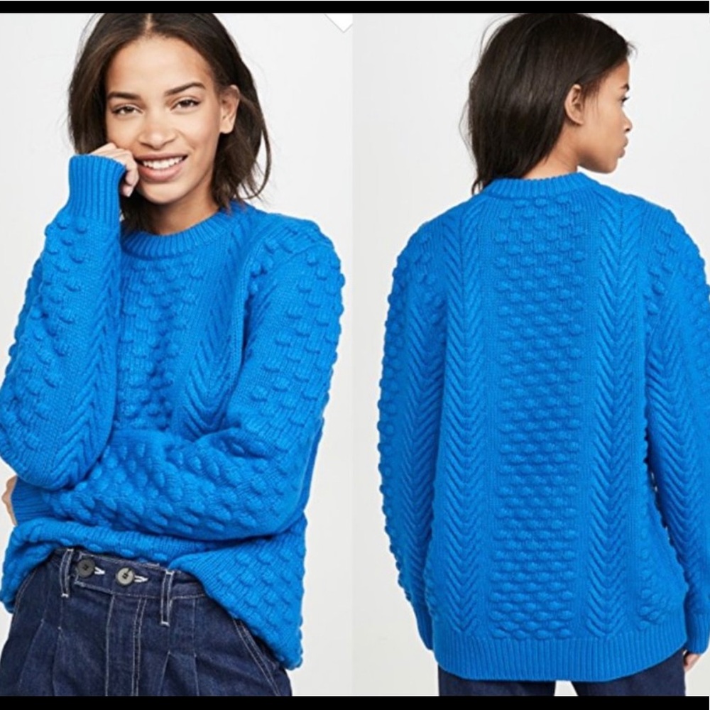 NWT Tory Sport | Merino Wool Cable Knit Sweater - Picture 1 of 13